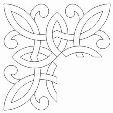 Трафарет «Скандинавский узор»