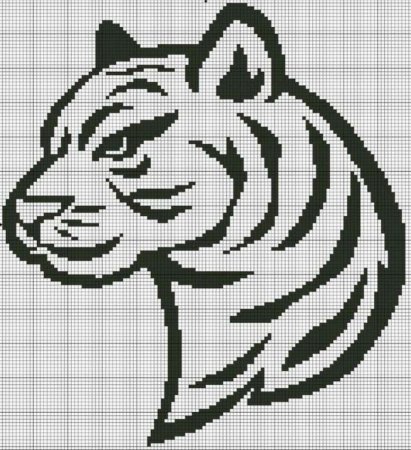 Рисунки по клеточкам сложные