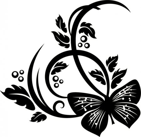 Трафарет узор