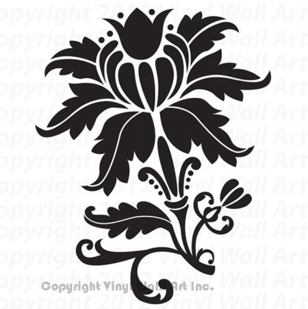 Трафареты для декоративной штукатурки цветы