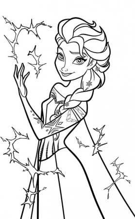 Холодное сердце чб