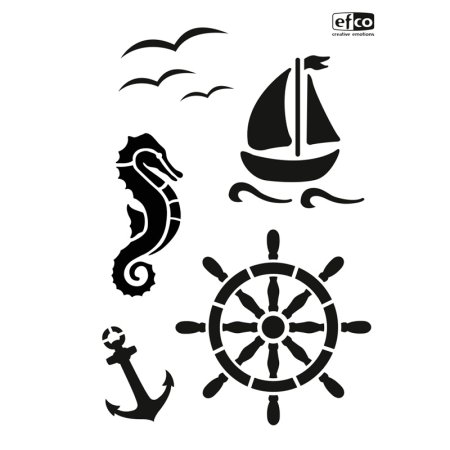 Раскраски ракушек и морских звезд