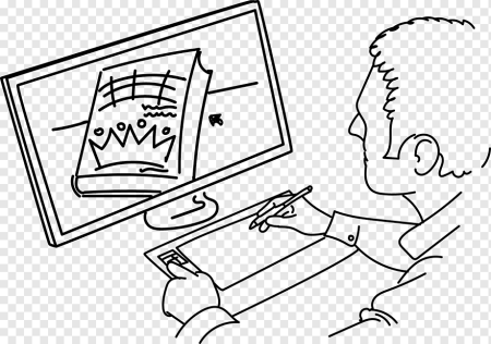 Кошка эскиз