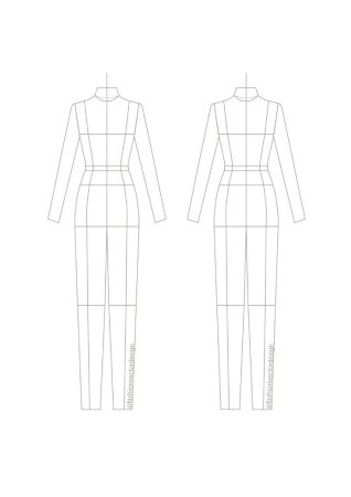 Технический эскиз модели