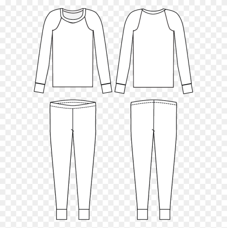 Эскиз пижамы