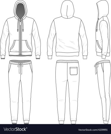 Эскиз спортивного костюма