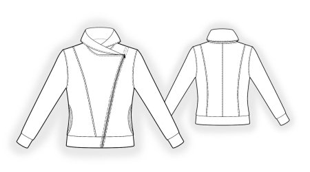 Моделирование куртки женской