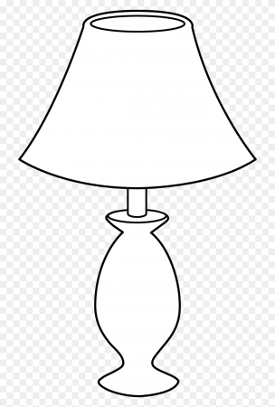 Абажур раскраска для детей