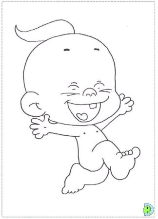 Силуэт младенца