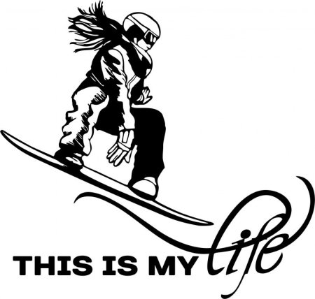 Наклейки на сноуборд