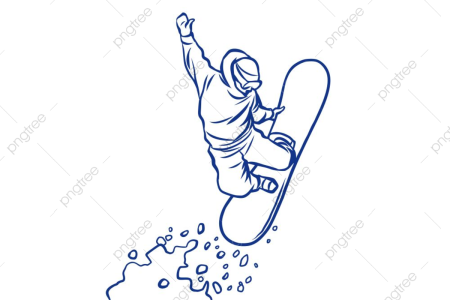 Сноуборд схематично