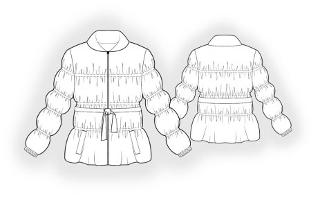 Раскраска шуба