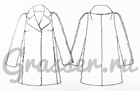 Шуба по выкройке Grasser