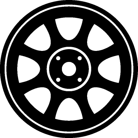 Автомобильный диск вектор