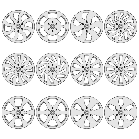 Рисунки на дисках