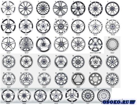 Литые диски названия по рисунку