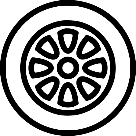 Колесо значок