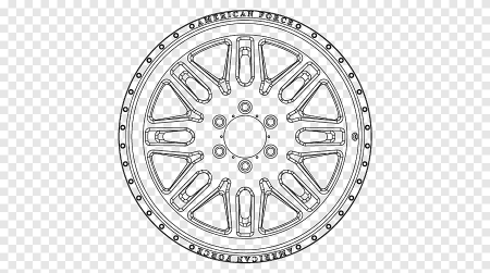 Колесный диск рисунок