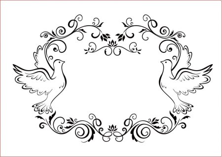 Узоры для свадебных приглашений