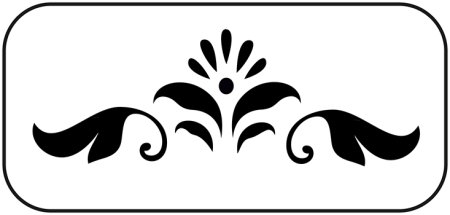 Простые трафареты для декора