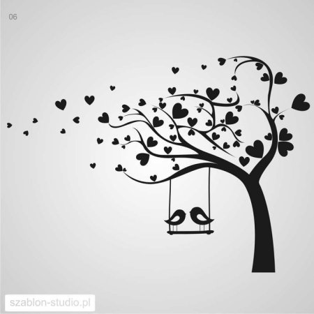 Трафарет "дерево"