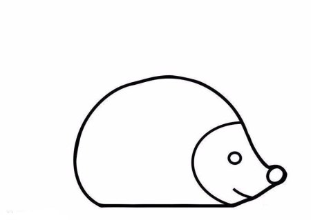 Ежик для рисования без иголок