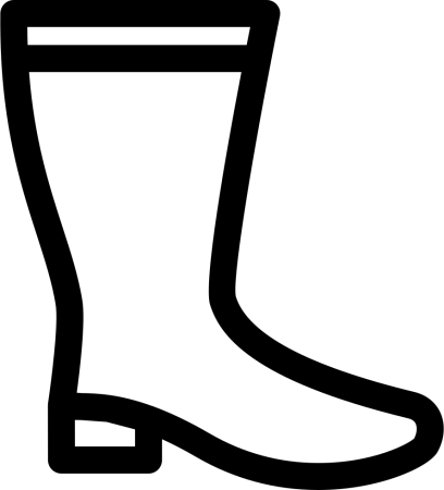 Сапог силуэт