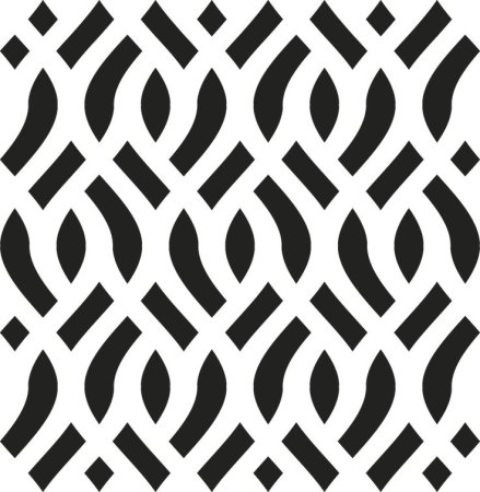 Узор листья