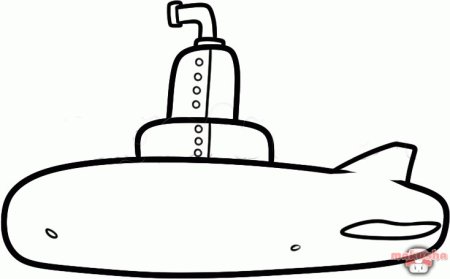 Подводная лодка для вырезания