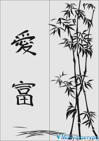 Трафареты в японском стиле