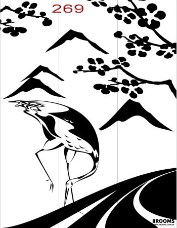 Силуэты в японском стиле