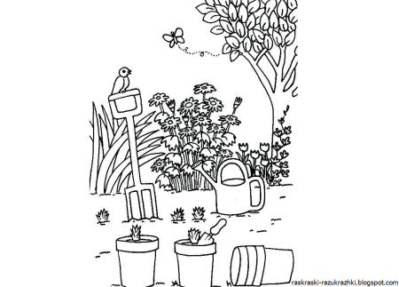 Букет подсолнухов раскраска