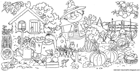 Лианы раскраска