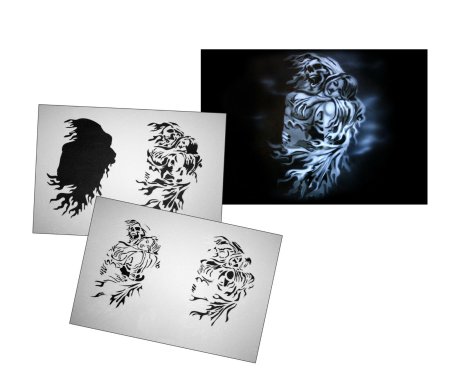 Трафарет для пирографии