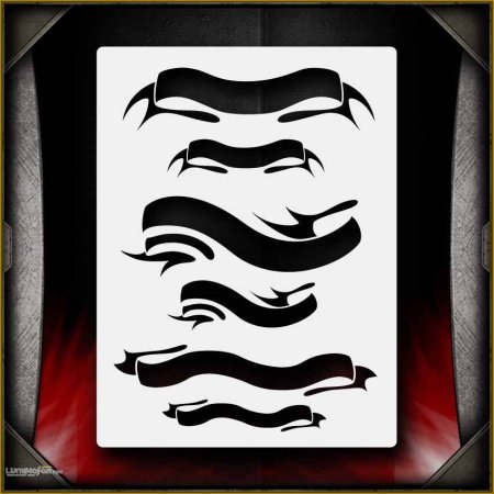 Трафареты для аэрографии