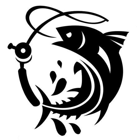 Карп трафарет