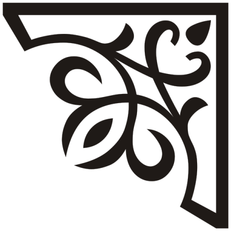 Трафарет угловой