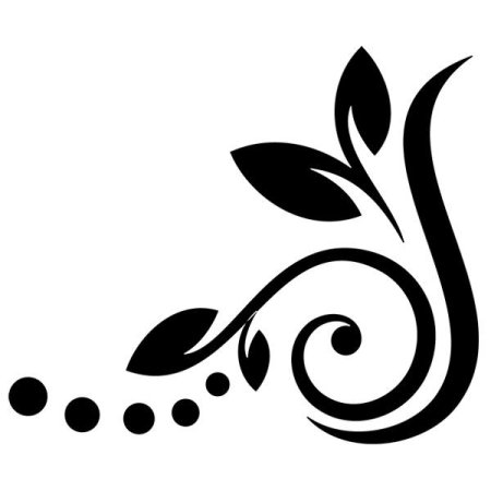 Трафарет орнамент для декора