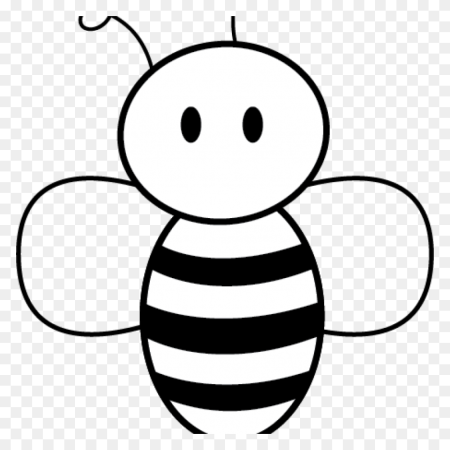 Трафарет пчелы