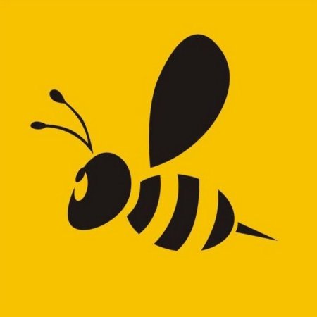 Трафарет пчелы