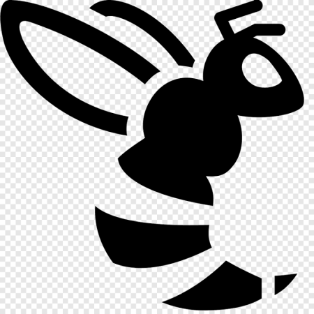 Трафарет пчелы