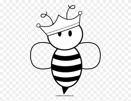 Пчела раскраска