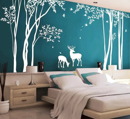 Декоративные узоры на стене