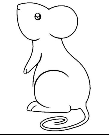 Мышка контур