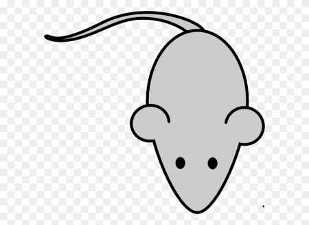 Трафарет мышки для вырезания