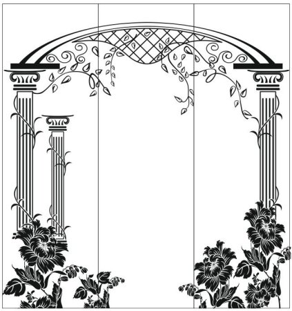 Орнамент арка