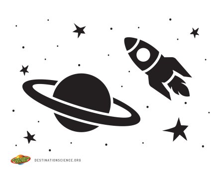 Трафареты космос