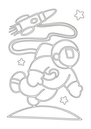 Трафареты космос для вырезания