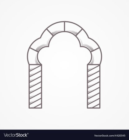 Очертания арок