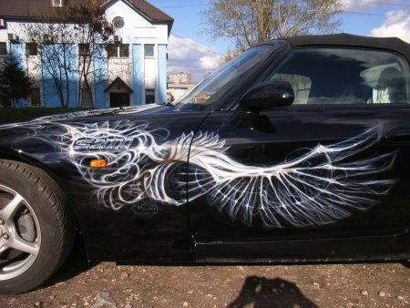 Peugeot 4007 аэрография